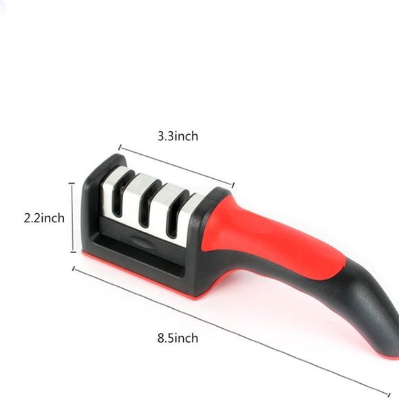 Two Sets of  Kitchen Knife Sharpener 3 Stage Knife knives Sharpening Tools - Picture 3 of 7